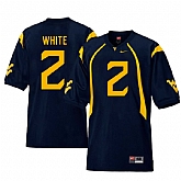 West Virginia Mountaineers 2 Ka'Raun White Navy College Football Jersey Dzhi,baseball caps,new era cap wholesale,wholesale hats